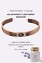 Leo Energy Bracelet - 100% Pure Copper Handcrafted, for Women & Men, with Lavender Candle Gift