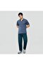 Men's Slim Fit Small Lion Zipper Polo