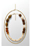 Women's Bohemian Ethnic 2-Piece Necklace Set - Separate Wearable Bone and Amber Look Bijoux Set
