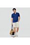 Men's Slim Fit Small Lion Zipper Polo