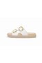 Women's Double Buckle Eva Orthopedic Sole Sea, Beach, Pool Slippers - 5