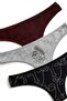 Women's 3-pack cotton brazilian briefs - 2
