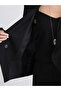 Soulife Black Petite Double-Breasted Collar Women's Blazer Jacket - 4