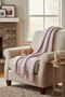 Cotton Balcony and Sofa Blanket - 130X170 cm Soft Textured Shawl