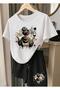 Noixe 2 Piece Dramatic Sarcastic Slogan Funny Printed Women's Sorts Set