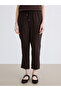 Nevavm Women's Pants with Elastic Waist and Difference in Color - 2