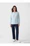 Sparkling Choices by Shining Store Women's Shirt with Judge Roba Collar Stripes - 2