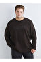 Esvab • Modern & Distinctive Large Size Zero Roba Collar Printed Men's Sweatshirt