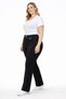 Curve High-Waisted Wide-Leg Zipper Pocket Plus-Size Women's Pants,874 - 2