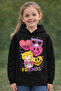 100% Cotton Happy Besties Design Children's Hooded Sweatshirt