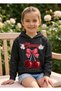100% Cotton Cherry Printed Children's Hooded Sweatshirt - 2