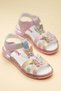 Şirinbebe Orthopedic Girls' Sandals with Powder Butterfly Detail