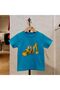 Scoop Neck Printed 100% Cotton Kids Unisex T-Shirt 5 6 -7 8-9 10 -11 12 Years Old
