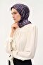 Viscose Velora Scarf Four Seasons Etro Pattern Pale Purple 90X90