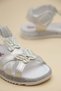 Şirinbebe Orthopedic Girls' Sandals with Butterfly Detail - 2