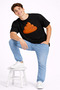 Lover Combination Fun Printed Couple T-Shirt Oversize Unisex Set of 2 - 3