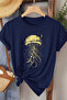 Jellyfish & Star Printed Women's Cotton T-Shirt