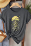 Jellyfish & Star Printed Women's Cotton T-Shirt
