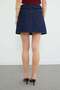 Mini Jean Skirt with Chain Belt Detail - 8