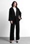 Molly Nelly Women's Belted Top and Bottom Pants Set