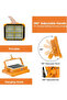 Rechargeable LED Flood Light with Solar & USB Charging - 2