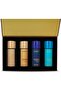 Amber Oud Travel Set 4x30ml | Gold Edition, Ruby Edition, Dubai Night & Aqua Dubai
