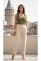 Women's V-Neck Viscose Blouse - 3