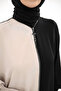 Yarasa Abaya & Black Beige -2328 - 7