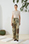 Khaki Patterned Trousers - 3