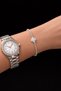 Silver Color Clover Detailed Waterway Bracelet with Zircon Stone Appearance Stylish Women's Bracelet - 2