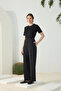 Black Viscon Pants - 3