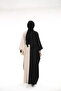 Yarasa Abaya & Black Beige -2328 - 4