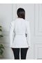 Women's Jacket with Belt Detail - 7