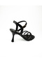 540 Black Heeled Evening Dress Women's Shoes - 4