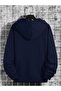 Unisex Hooded Printed Oversized Sweatshirt - 2