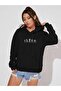 Cute Cat Hooded Oversize Sweatshirt - 2