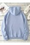 Unprinted Hooded Oversize Unisex Sweatshirt Eyaxx Sportwear Company - 2