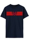 Samsun 55 Legacy – Children's T-Shirt with Wreath Detail and Stripe Print