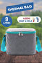lunch box شنطة حافظة طعام حار ـ بارد قابلة للطي حقيبة غداء مع علب للاكل حقيبة وجبات - 5