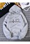 Hooded Oversize Printed Sweatshirt
