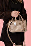2-Piece Shiny Patent Leather Star Charm Detailed Hand and Shoulder Strap Bag - 5