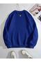 Crew Neck Printed Oversize Unisex Sweatshirt - 2