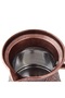 No. 7 Nickel Patterned Stainless Steel Cast Coffee Pot Suitable for Induction Cookers Copper