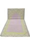 YU WELL Foldable Prayer Mat with Back Support & Carrying Bag, 2-in-1 Prayer Rug 110×60CM Pink - 3
