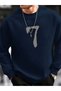 Men's Printed Crew Neck Sweatshirt
