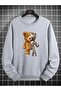 Crew Neck Oversize Unisex Sweatshirt