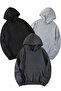 Unisex 3-Piece Hooded Sweatshirt Eyaxx Sportwear Company