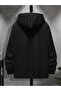 Unisex Hooded Printed Oversized Sweatshirt - 2