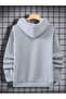 Unisex Hooded Printed Sweatshirt - 2