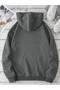 Unprinted Hooded Oversize Unisex Sweatshirt Eyaxx Sportwear Company - 2